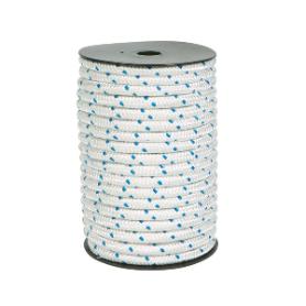 CUERDA NYLON TRENZ. 8 MM BL-AZUL 100 MTS