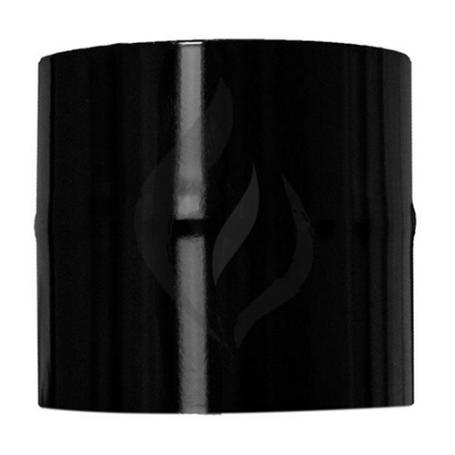 MANGUITO ANTIGOTEO ESTUFA NEGRO LACADO 150 MM ANTIVM150