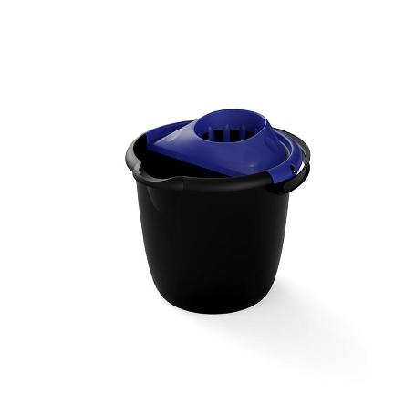 CUBO ESCURRIDOR 14 L NEGRO/AZUL 6214LNEG