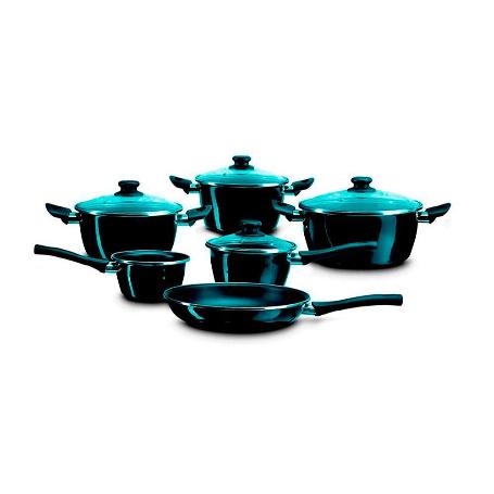 BATERIA COCINA NACCARI 10 ELEMENTOS 6 PIEZAS