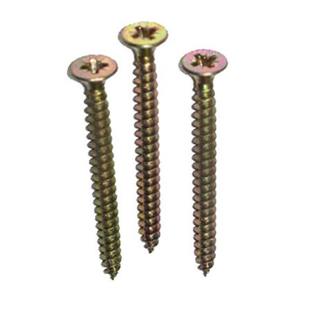 TORNILLO TIRAFONDO MADERA C-AVELLANA POZI ACERO CEMENT 4,5 X 70 (CAJA 2.5 UNIDADES)