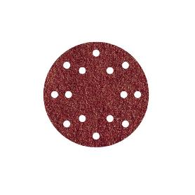 DISCO VELCRO CORINDON 150MM G.120 6+8A 6+8 AGUJEROS