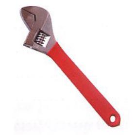 LAMS LLAVE INGLESA AJUSTABLE MANGO ROJO 12 MOLETA CENTRAL A0010