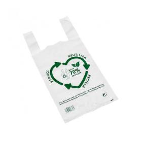 BOLSA ASA 30X40 CAMISETA BLANCA 50 UDS