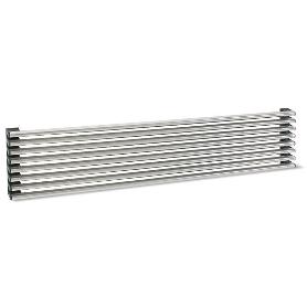 REJILLA DE VENTILACION PARA HORNO. MATERIAL ALUMINIO. ACABADO CROMO MATE. PARA MUEBLE DE 900 MM