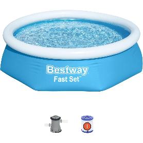 PISCINAS REDONDA HINCHABLE FAST SET 183X51 CM 940 L 57392