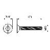 TORNILLO ROSCA METAL ALLEN DIN 7991 NEGRO METRICA M-3 LARGO 10MM METRICA M-4 LARGO 45MM