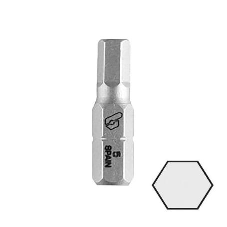 PUNTA DE ATORNILLAR ALLEN. ACERO - BIANDITZ PUNTA ATORNILL HEX 2.5