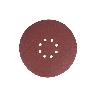 HOJA DE LIJADO LIJADORA PARED Y TECHO 8 AGUJEROS Ø225 MM G 120   CAJA 5 UNID.