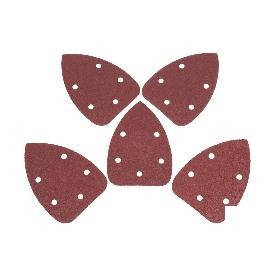 HOJA DE LIJADO LIJADORA MOUSE 5 AGUJEROS 100 X 140 MM G 120   CAJA 5 UNID.