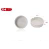 CENICERO REDONDO PORCELANA BLANCA DIAMETRO 10,5 CMS EMIPRO