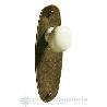 LAESTRELLA TIRADOR ARMARIO VINTAGE BRONCE Y PORCELANA CRAQUELADA CRETA 6687BE