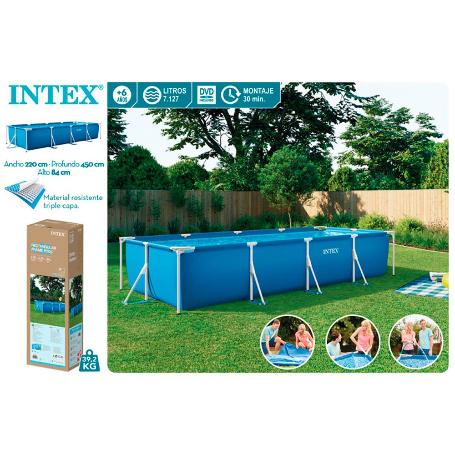 PISCINA FAMILIAR 450X220X84 CM