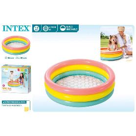 PISCINA BEBE SUNSET AROS 86X25 CM
