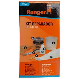KIT REPARACION 0.25M2 RESINA GRIS