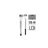 LUZ SOLAR PINCHO INOXIDABLE 33 CM