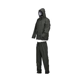 TRAJE AGUA POLIESTER PVC VERDE XXL R-1700V