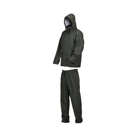 TRAJE AGUA POLIESTER PVC VERDE XXL R-1700V