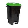 CONTENEDOR ECO TAYG 120 L VERDE PEDAL 423031 TAYG