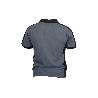 POLO BALDER ELASTANO 210 G/M2 GRIS OSCURO-NEGRO TALLA L