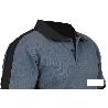 POLO BALDER ELASTANO 210 G/M2 GRIS OSCURO-NEGRO TALLA L