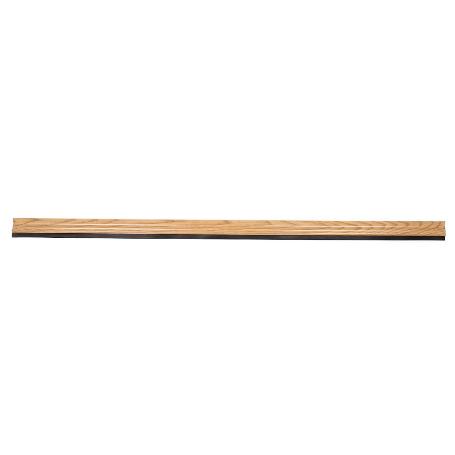 BURLETE ROBLE ADHESIVO DE ALUMINIO CON LABIO 1,05 M