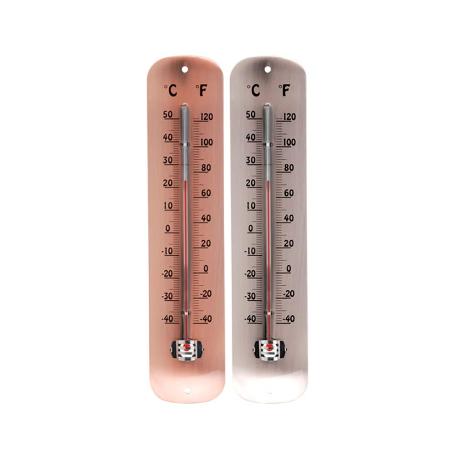 TERMOMETRO METAL 19 CM SURTIDO