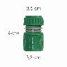 CONECTOR MANGUERA PLASTICO 1/2 GRANEL