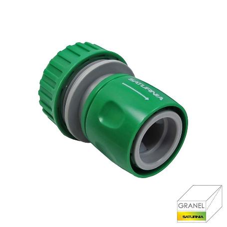 CONECTOR MANGUERA PLASTICO 3/4 GRANEL