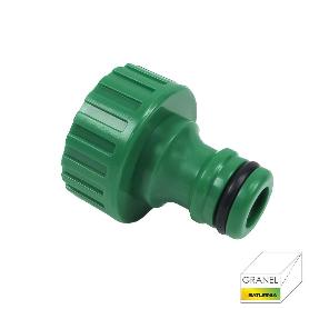 ADAPTADOR MANGUERA PLASTICO 3/4 HEMBRA GRANEL
