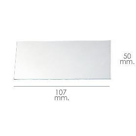 CRISTAL CLARO 107X50 (ALT.) CUBREFILTRO PARA PANTALLA SOLDADURA WOLFPACK 15040405 - 15040400