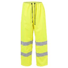 PANTALON ALTA VISIBILIDAD LLUVIA TALLA XXL. 100% IMPERMEABLE. PANTALON IMPERMEABLE TRABAJO