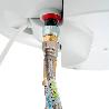 LATIGUILLO FLEXIBLE REFORZADO ACERO INOXIDABLE TERMO HEMBRA 1/2 - HEMBRA 1/2 LONGITUD 400 MM