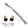 LATIGUILLO FLEXIBLE REFORZADO ACERO INOXIDABLE TERMO HEMBRA 1/2 - HEMBRA 1/2 LONGITUD 500 MM