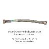 LATIGUILLO FLEXIBLE REFORZADO ACERO INOXIDABLE TERMO HEMBRA 1/2 - HEMBRA 1/2 LONGITUD 500 MM