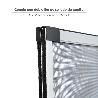 MOSQUITERA EXTENSIBLE MARCO ALUMINIO 50 X 75/142 CM.