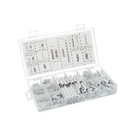KIT MALETIN 200 MUELLES COMPRESIÓN / EXTENSIÓN CON CAJA DE ALMACENAMIENTO, PARA TODO TIPO DE HERRAMIENTAS Y EQUIPOS