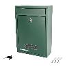BUZON SQUARE VERDE 26 X 9 X 31 (ALT.) CM.