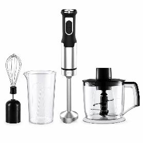 BATIDORA DE MANO 1200 W. CON VARILLAS, PICADORA Y VASO MEDIDOR
