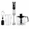 BATIDORA DE MANO 1200 W. CON VARILLAS, PICADORA Y VASO MEDIDOR
