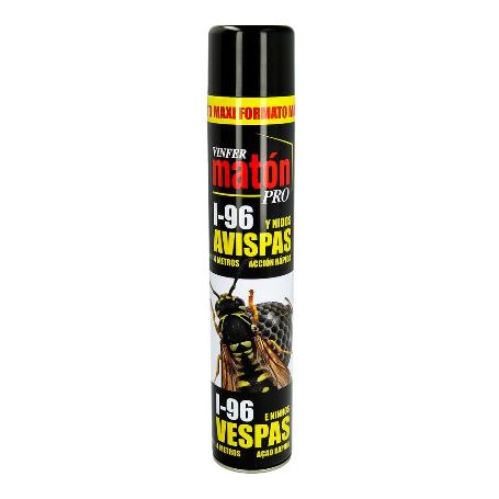 INSECTICIDA SPRAY AVISPAS Y NIDOS AVISPAS CON ALCANCE 4 METROS 750 ML.