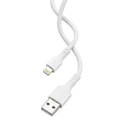 CABLE USB A-LIGHTNING 3,0 AH. 150 CM. BLANCO