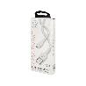 CABLE USB A-LIGHTNING 3,0 AH. 150 CM. BLANCO