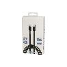 CABLE TRENZADO USB C / USB C 3,0 AH 100 CM. 60 WH.