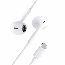 AURICULARES IN-EAR USB C 120 CM. CON MICROFRONO