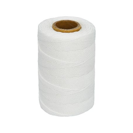 CUERDA TRENCILLA POLIPROPILENO BLANCO (BOBINA 100 METROS)