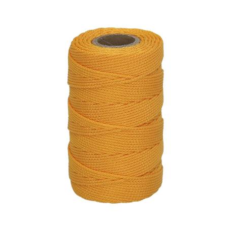 CUERDA TRENCILLA POLIPROPILENO AMARILLO (BOBINA 100 METROS)