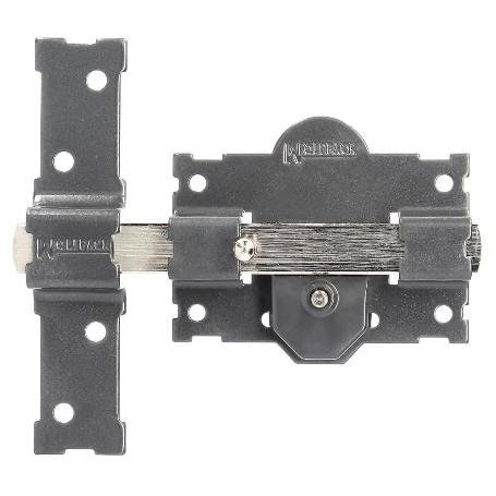 CERROJO B-1 LLAVE Y PULSADOR PASADOR DE 161MM CILINDRO REDONDO DE 50MM