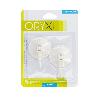 COLGADOR ORYX VENTOSA ACCIONABLE 54 MM. (BLISTER 2 UNIDADES) ADHESIVO