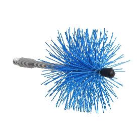 DESHOLLINADOR CEPILLO NYLON EJE FLEXIBLE 100 MM.